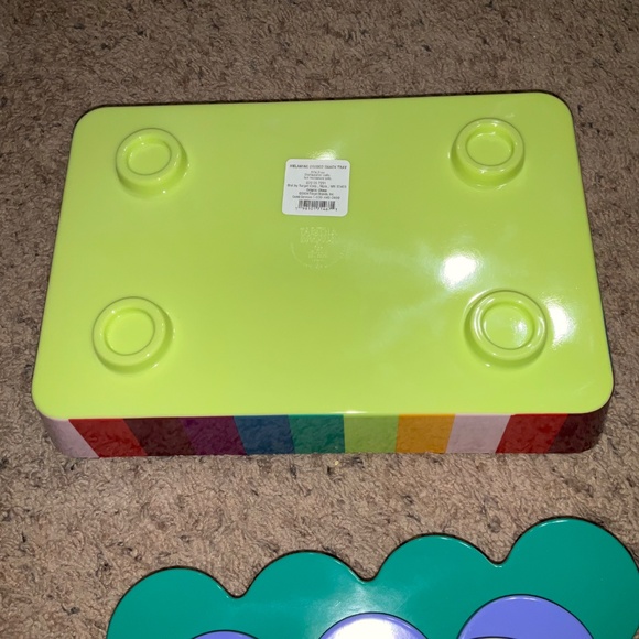 2PC-Bundle: Tabitha Brown Snack Trays 1-1PC Snack Tray And 1-3PC Snack Tray Set - Picture 7 of 14